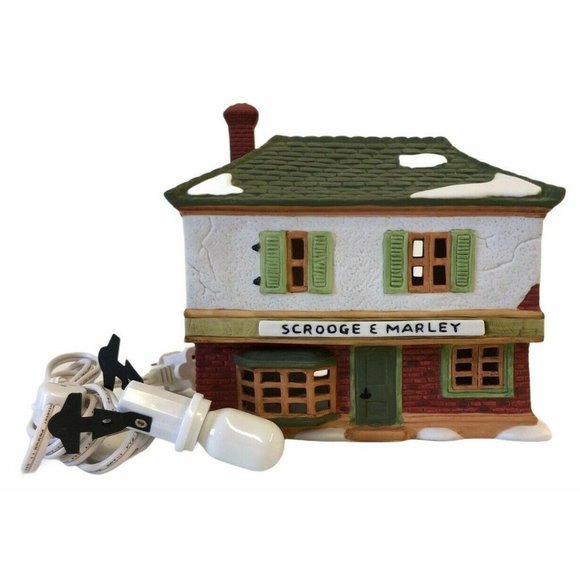 Department 56 Other - Department 56 Scrooge And Marley Counting House Heritage Dickens Village 65005